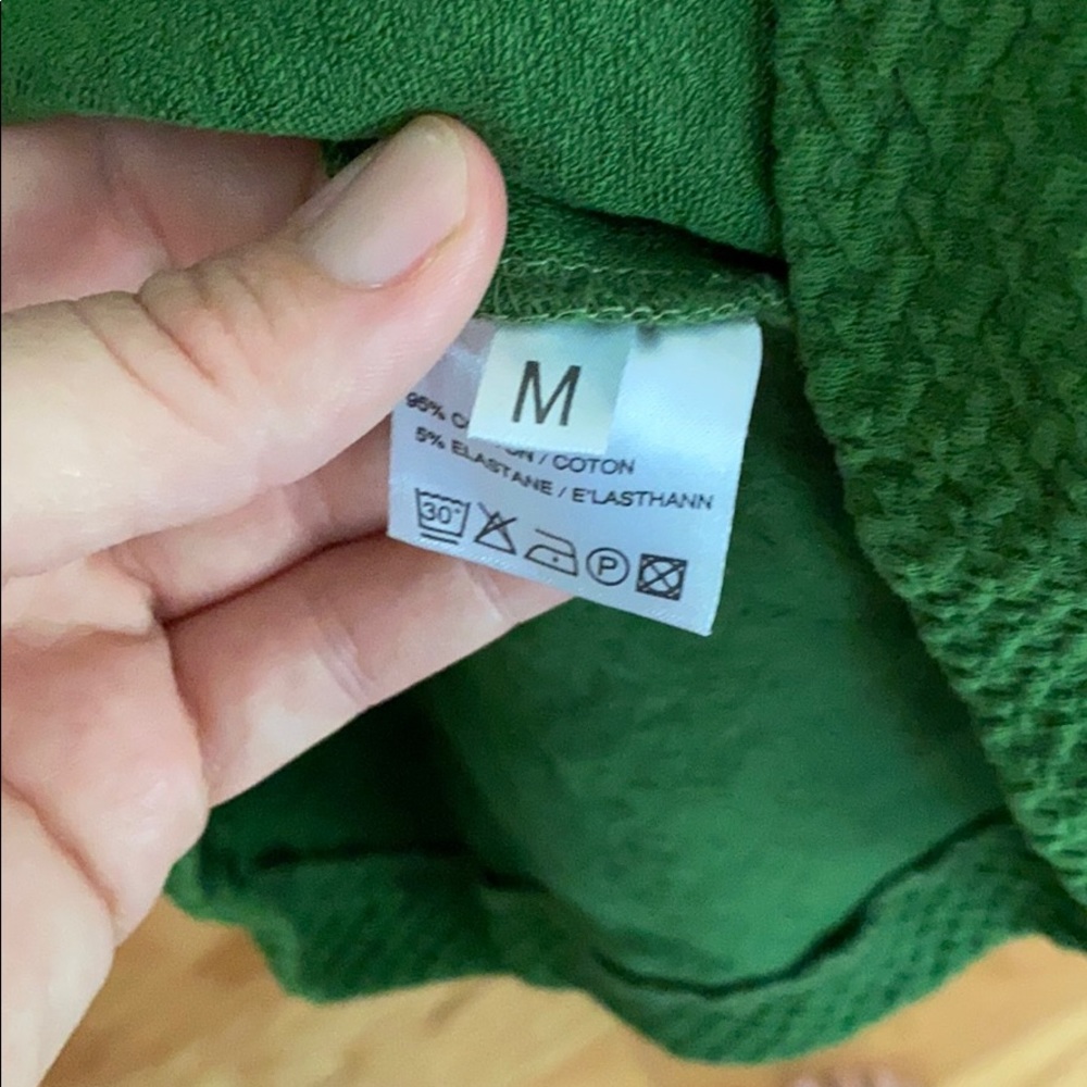 Ganni Quilted Green Dress - Picture 4 of 4